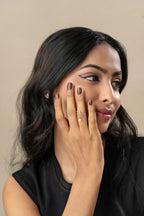 Pearlescent Dangling Ring